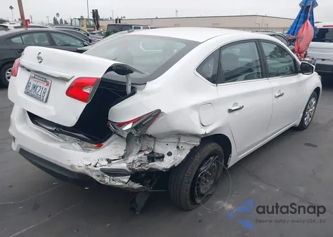 2019 Nissan Sentra S из США, поврежденный, VIN 3N1AB7AP8KY291765